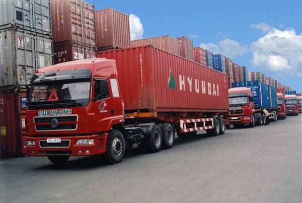 Vận chuyển hàng hóa container từ kho tới kho (door to door) từ các tỉnh phía Nam đi Đà Nẵng và ngược lại