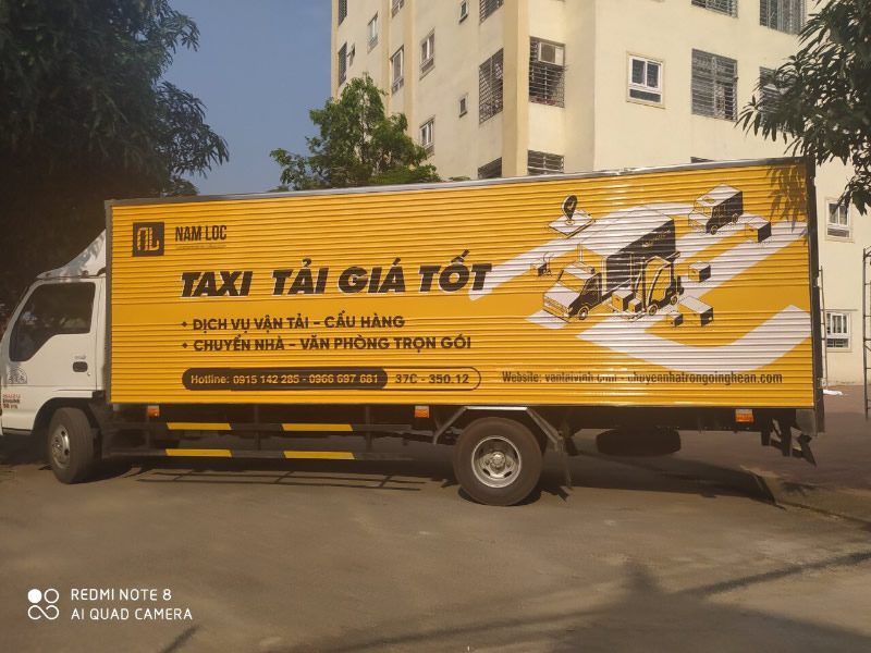 Cho thuê Xe tải tự lái 5 tấn tại Vinh Nghệ An